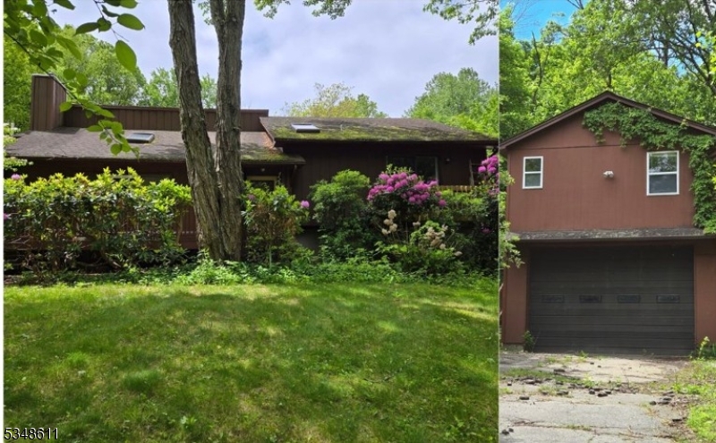 car oversized garage WITH a 3 room office above, complete with a full bathroom.  Live and work at the same location.