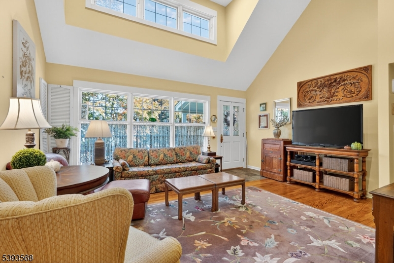 Soaring 2-Story Living Room