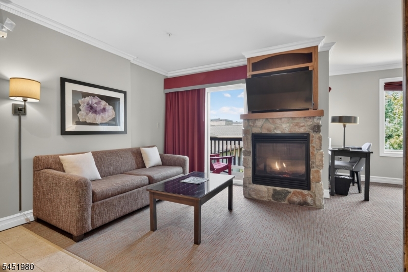 Stone Fireplace