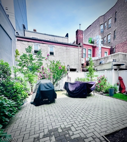 Private backyard
