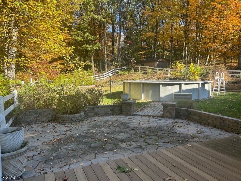 Patio & Above Ground Pool