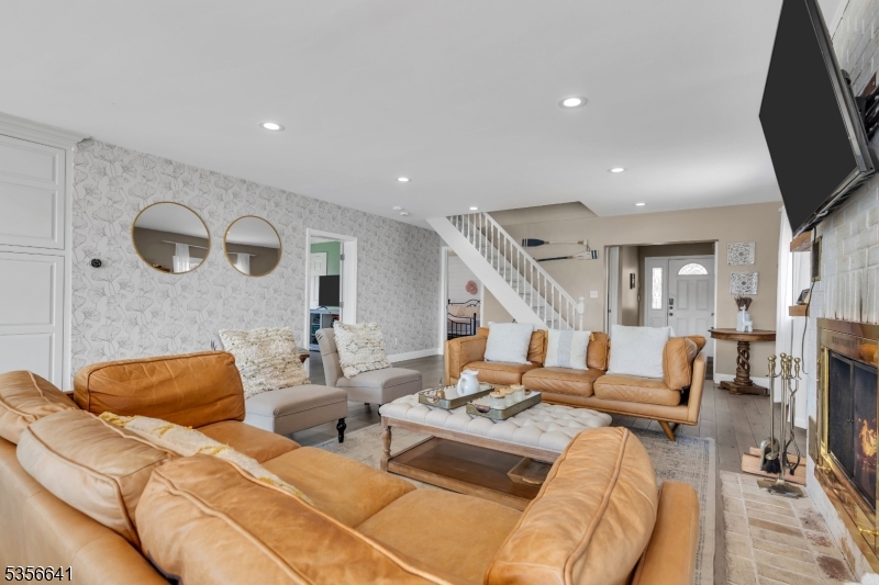 Living room open floor plan
