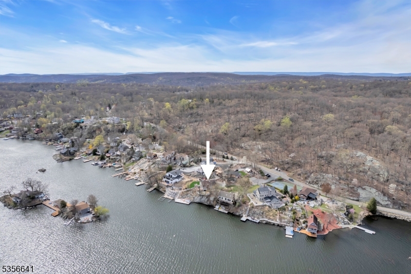 View to house & hiking trails