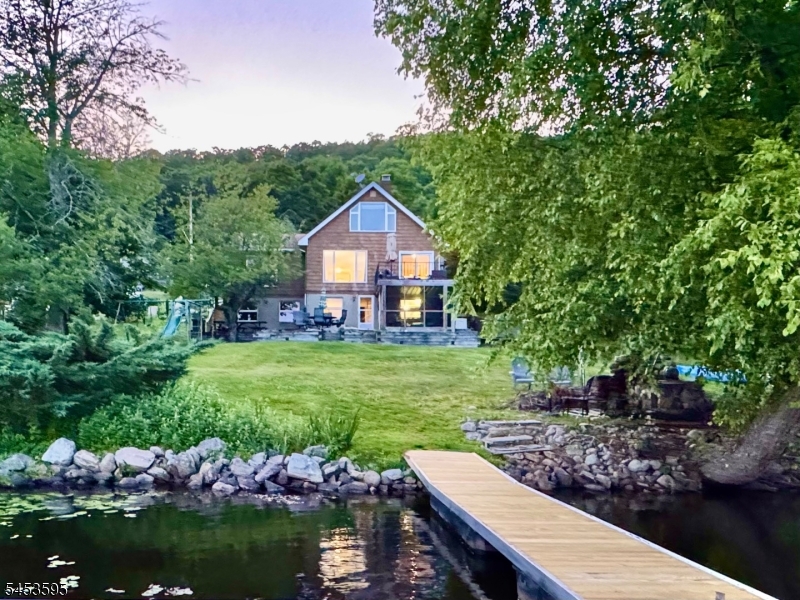 Lakehouse view from dock