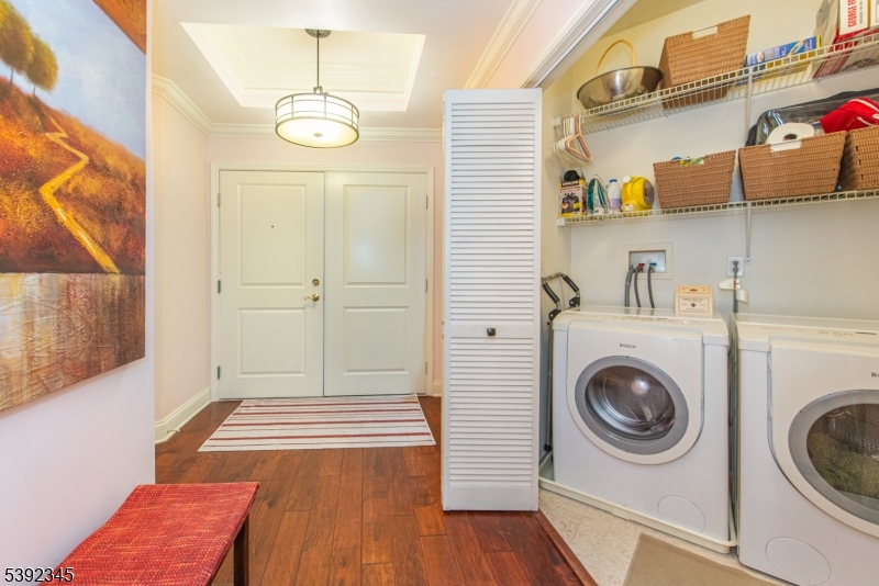 Conveniently located laundry