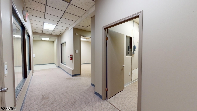 Almost all offices are currently built out with large windows