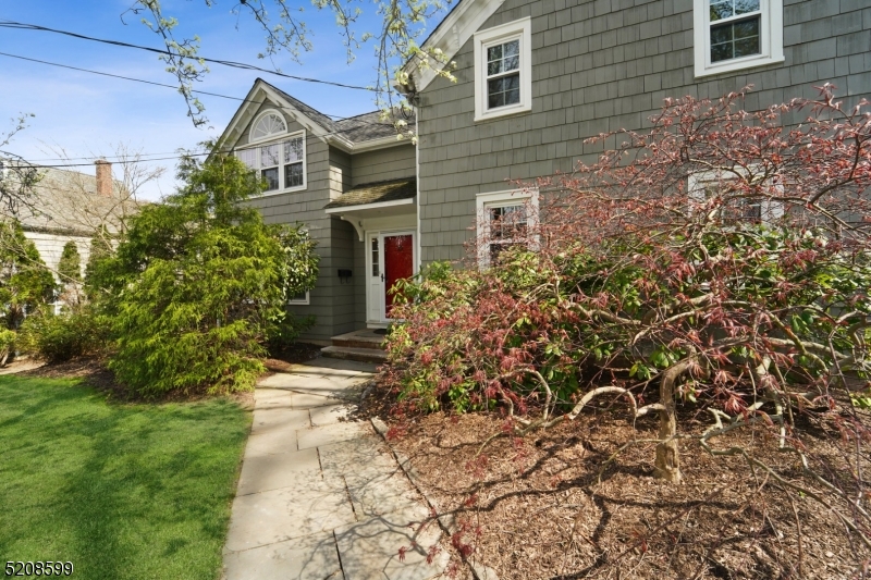 Beautiful curb appeal, mature trees