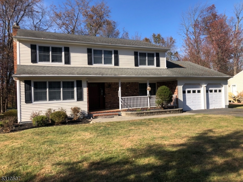 Front view of home and porch