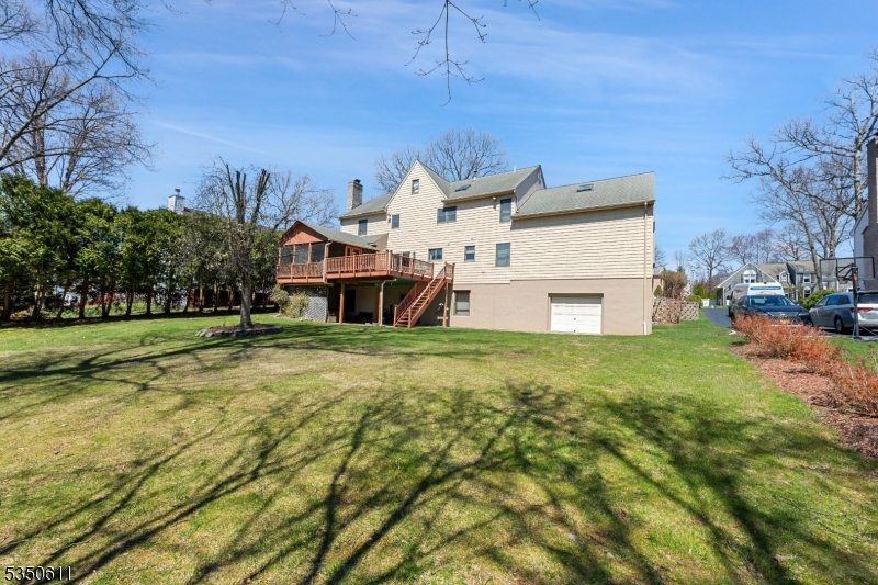 Backyard Spacious and flat backyard