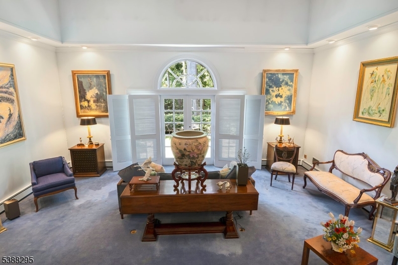 Art Room/Entertaining Room Another View with Cathedral Ceiling