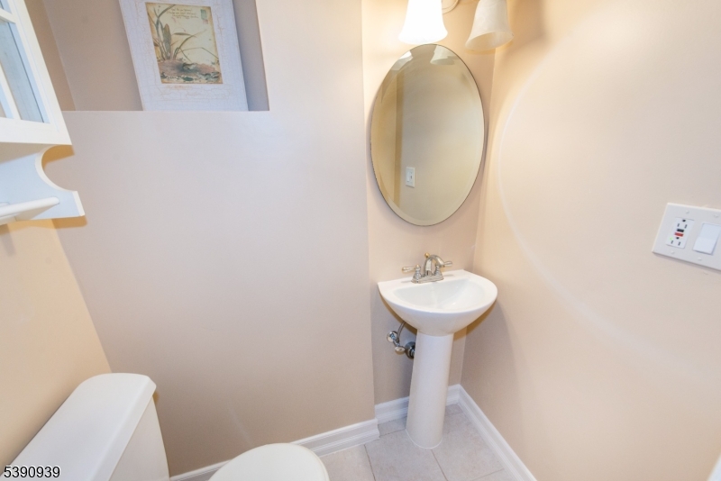 basement powder room