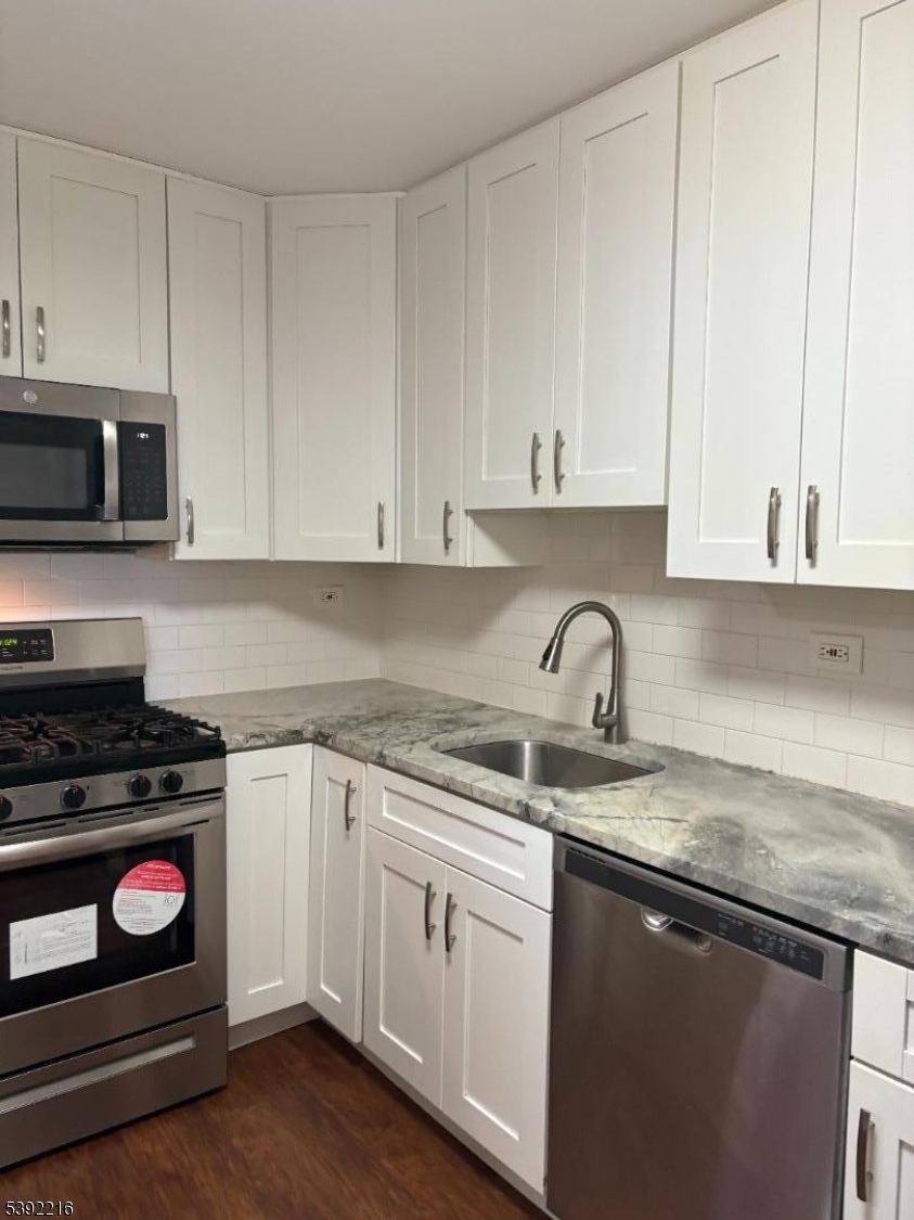 Kitchen with Quartz Counters