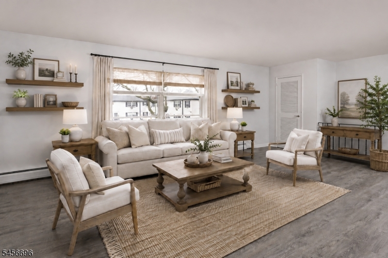 Living Room Images are AI Staged - All images are apartment layout availability.
