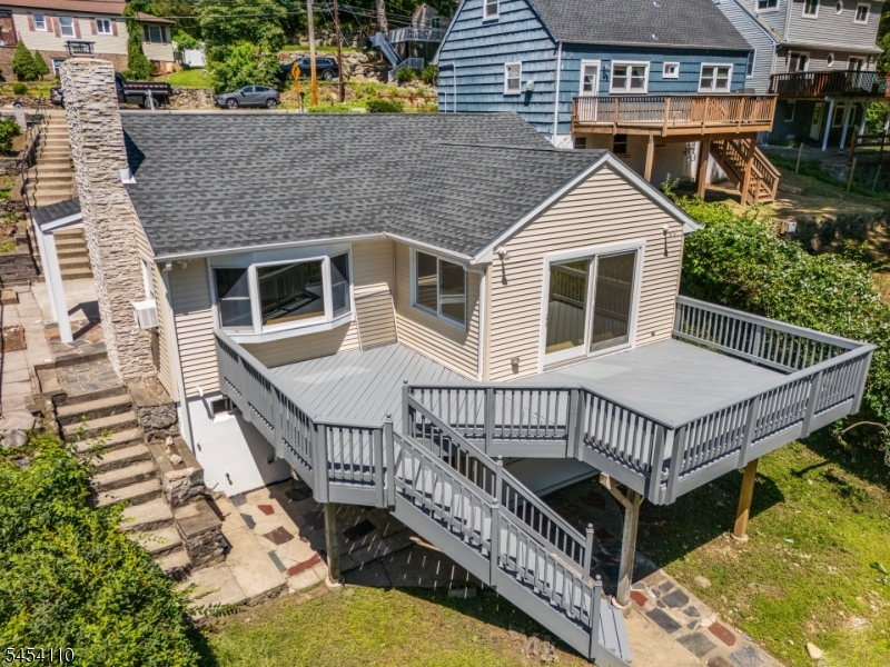 Deck to lake