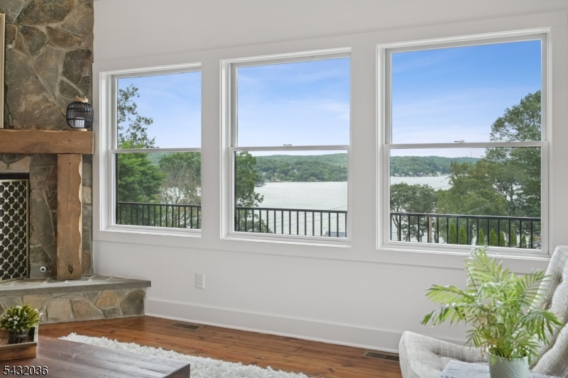 Living Room Lake Views