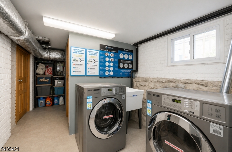 Laundry area