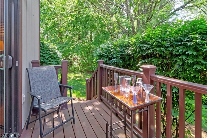 Deck off living room