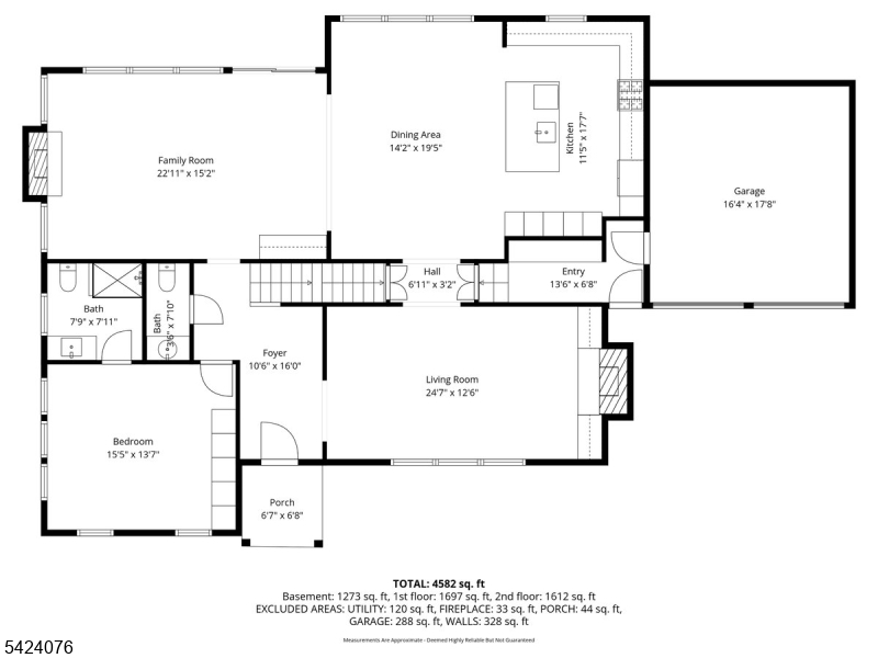 1st level floor plan