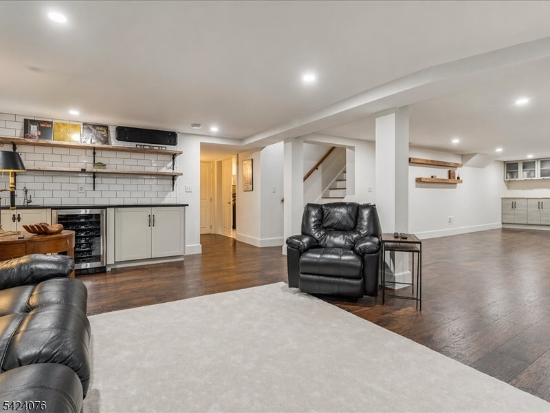 2 rec rooms in basement