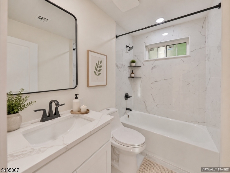 Bathroom Virtually staged