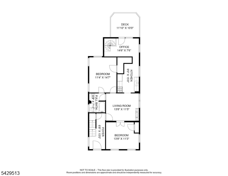 Floor Plan First Fl. apt