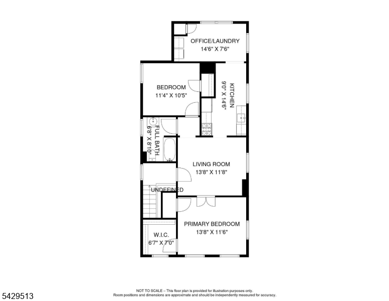 Floor Plan Second floor apt