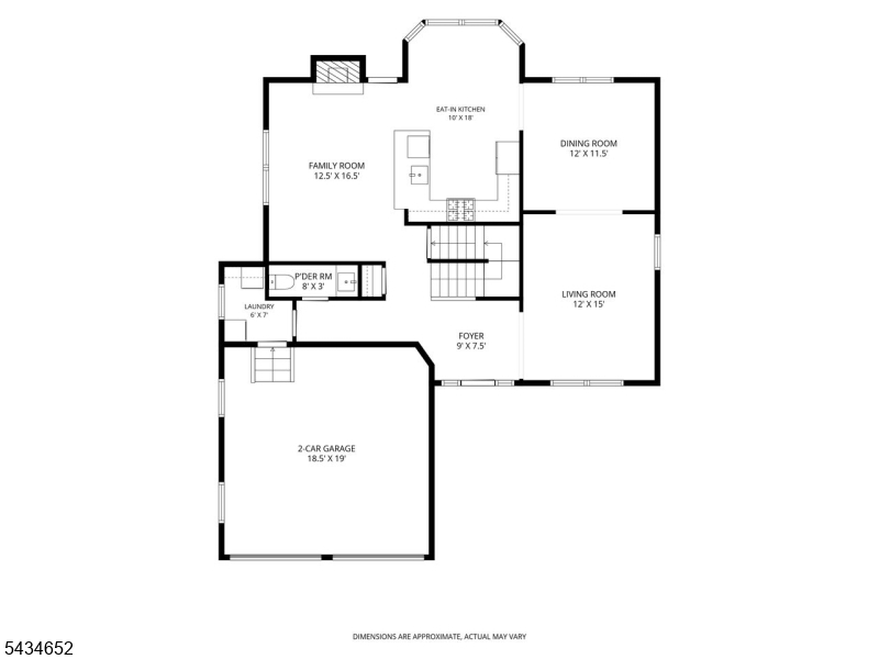 1st Level Floor Plan
