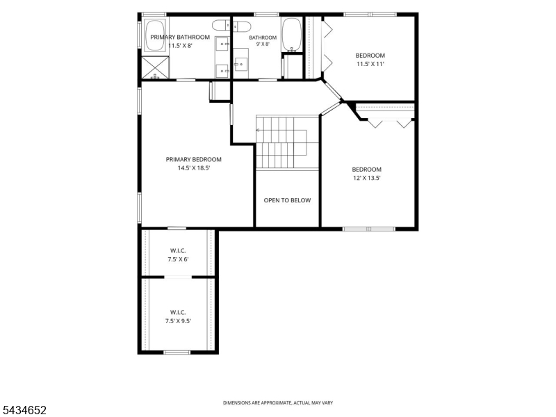 2nd Level Floor Plan