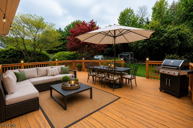 backyard deck