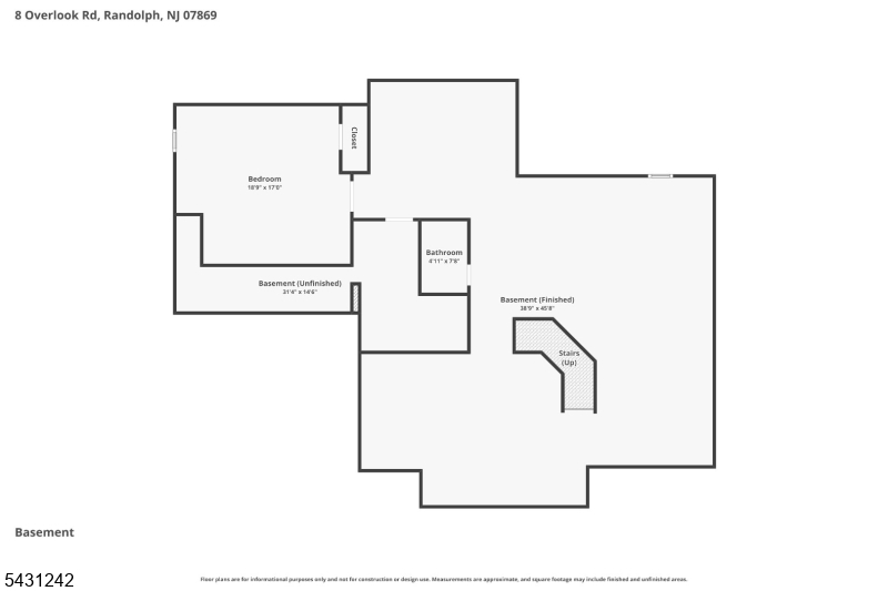 basement floorplan