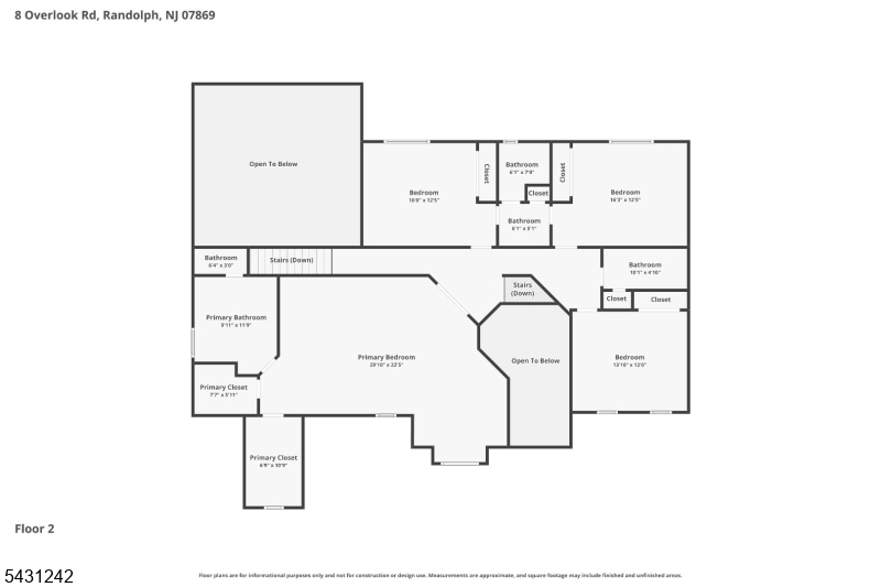 2nd floor floorplan