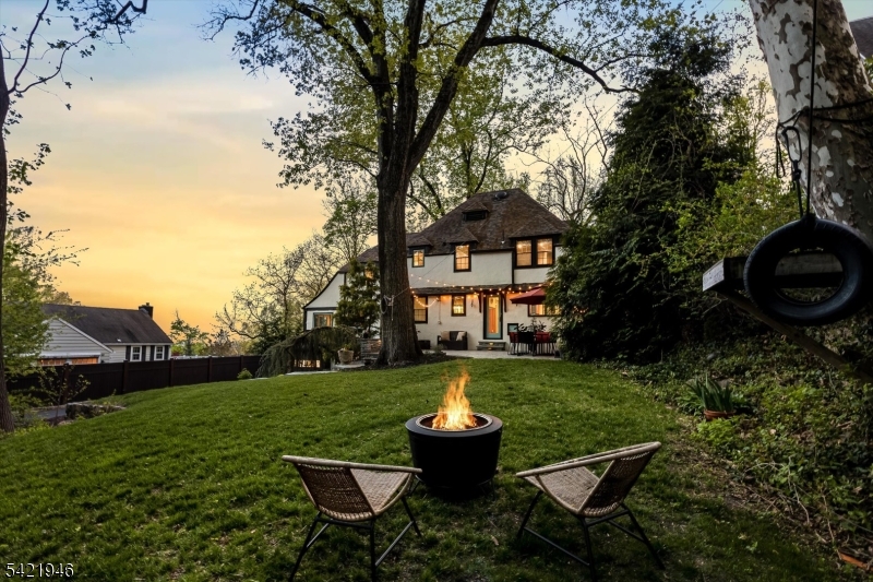 Backyard at Twilight