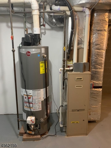 Central Air Unit in Basement