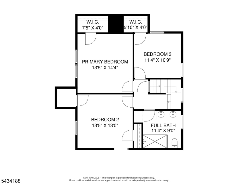Second Floor Floor Plan