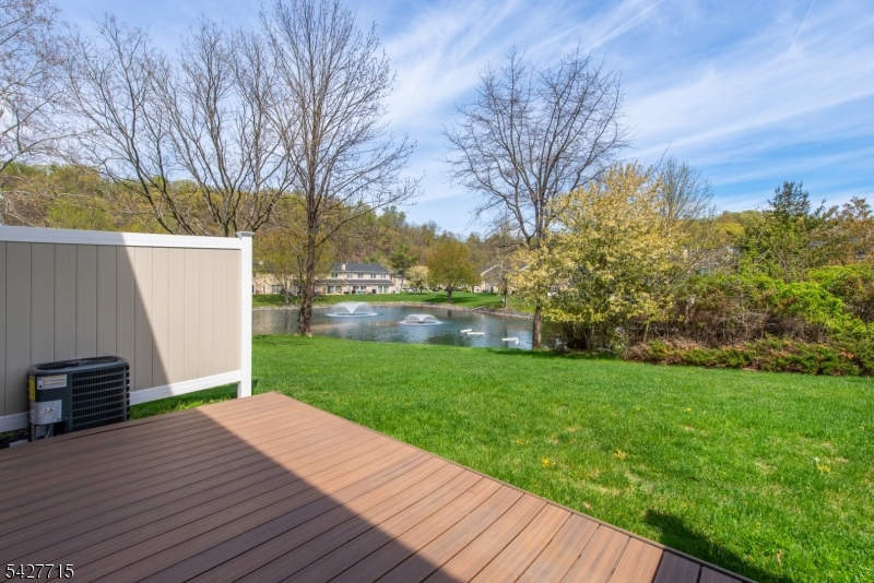 Deck with Pond View