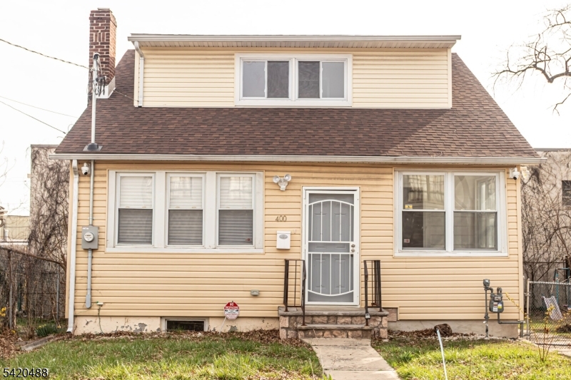 front of the property
