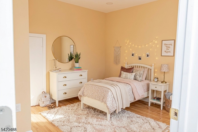 Virtual stage bedroom