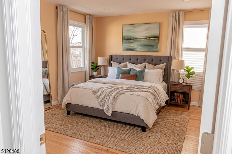 Virtual stage bedroom