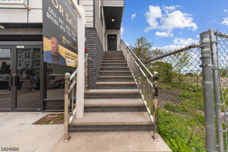 Stairs to the entrance