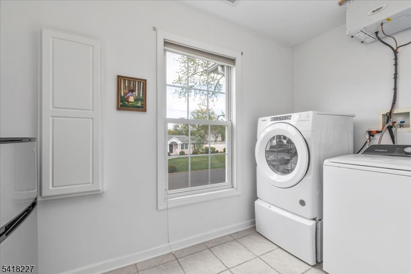 Second floor laundry room