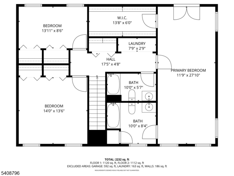 Second floor plan