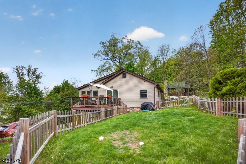 Fenced in. yard