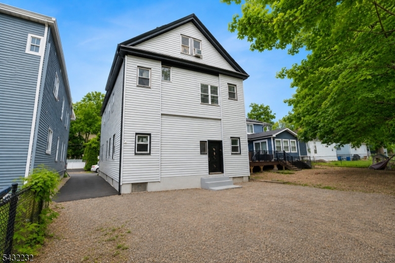 Back of Property with parking