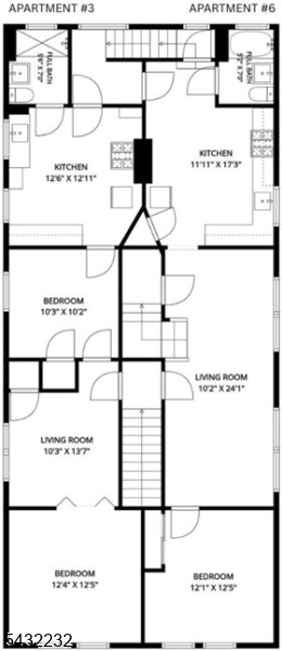 Floor Plans units 3 and 4
