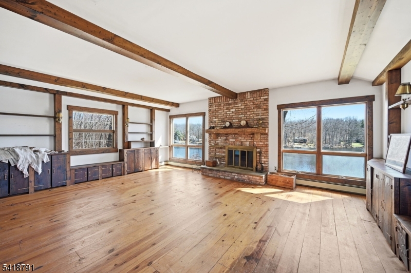 Family Room overlooking Lake