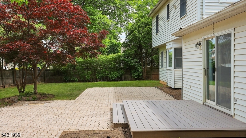 Backyard Deck and Paver Patio
