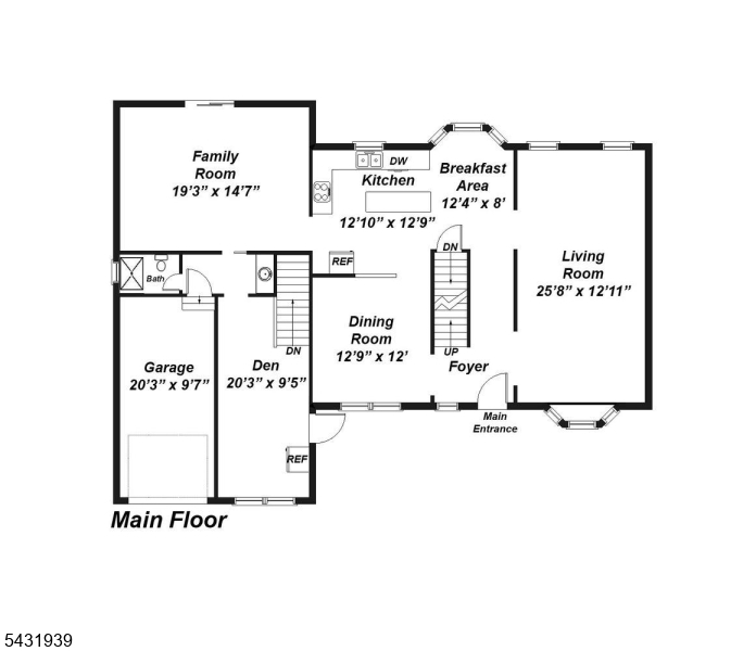 Floor Plan - First Floor