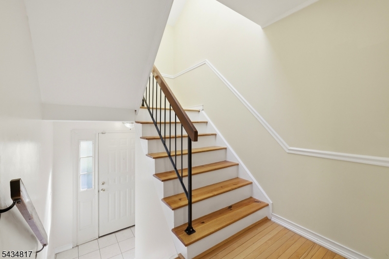 Stairs to second level.