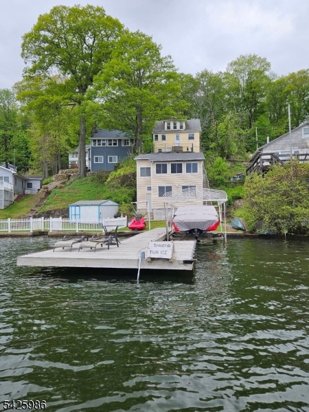 view from Lake Hopatcong
