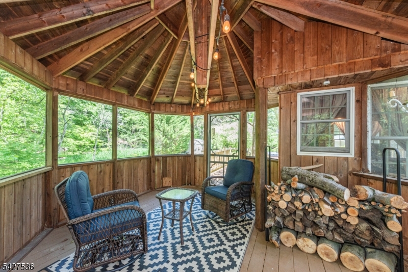 Screened porch